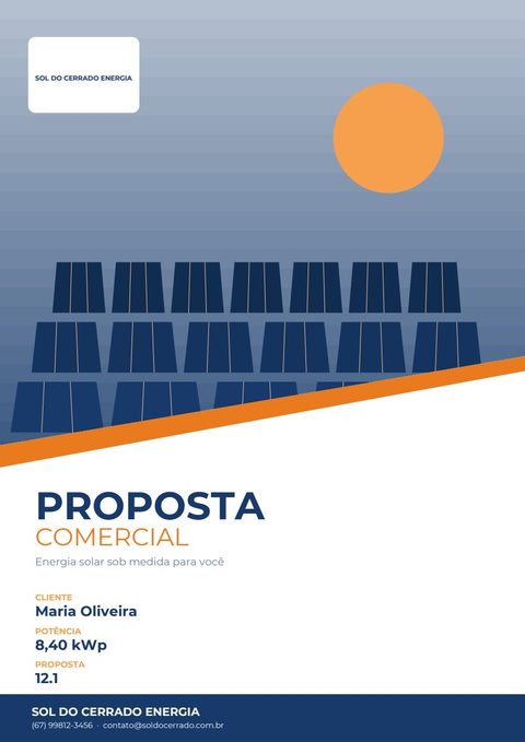 Layout Diagonal, laranja e marinho